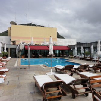 Pool at Hotel Atlantico Copacabana - being30.com