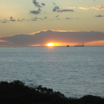 Sunset at Cottesloe Beach - NYE by the Beach - being30.com