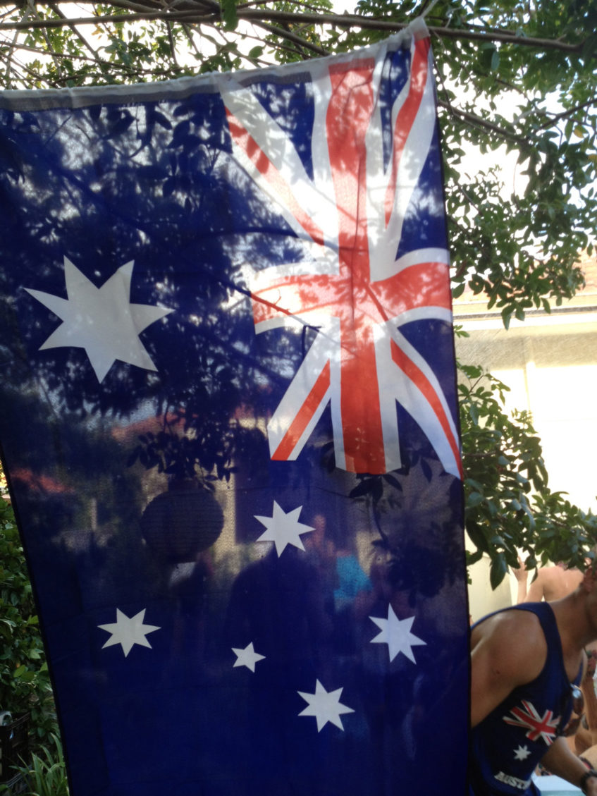 Australian Flag - Havaianas Thong Competition - being30.com