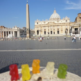 Bears in St Peter's Square | Bears on Tour | being30.com
