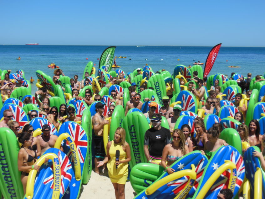 Australia Day Havaianas Thong Competition 2013