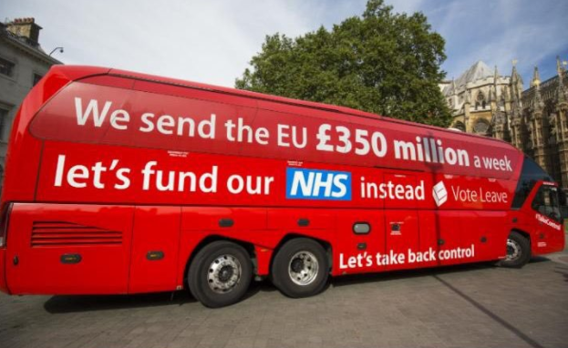 NHS and EU Bus